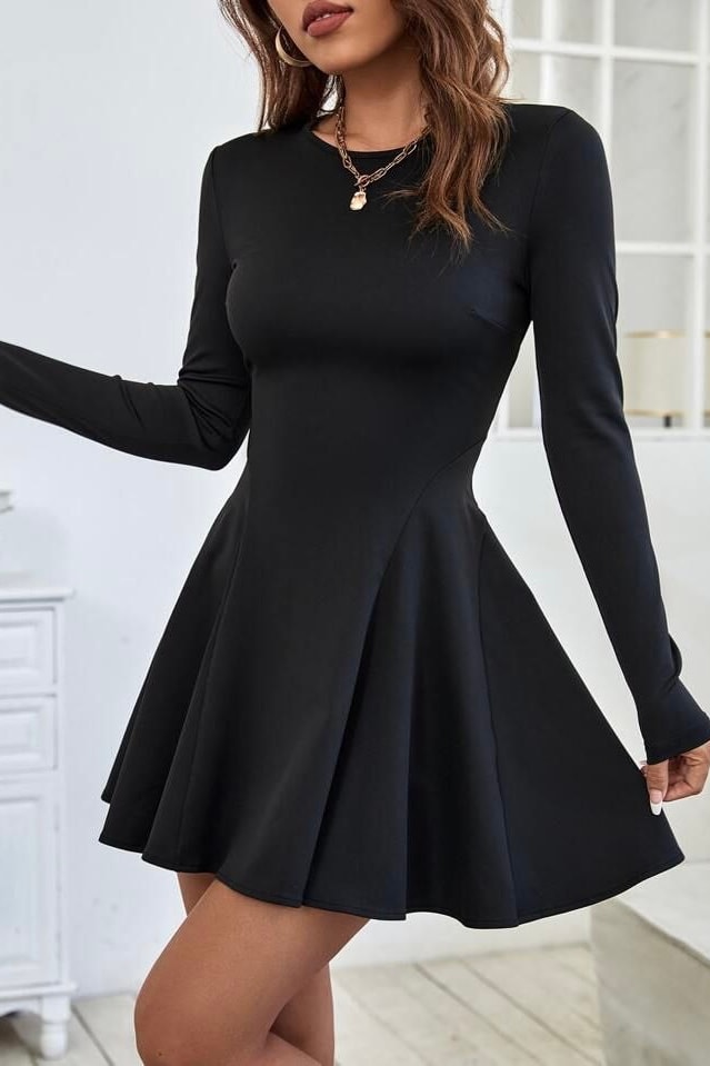 Volanlı Elbise LD5099