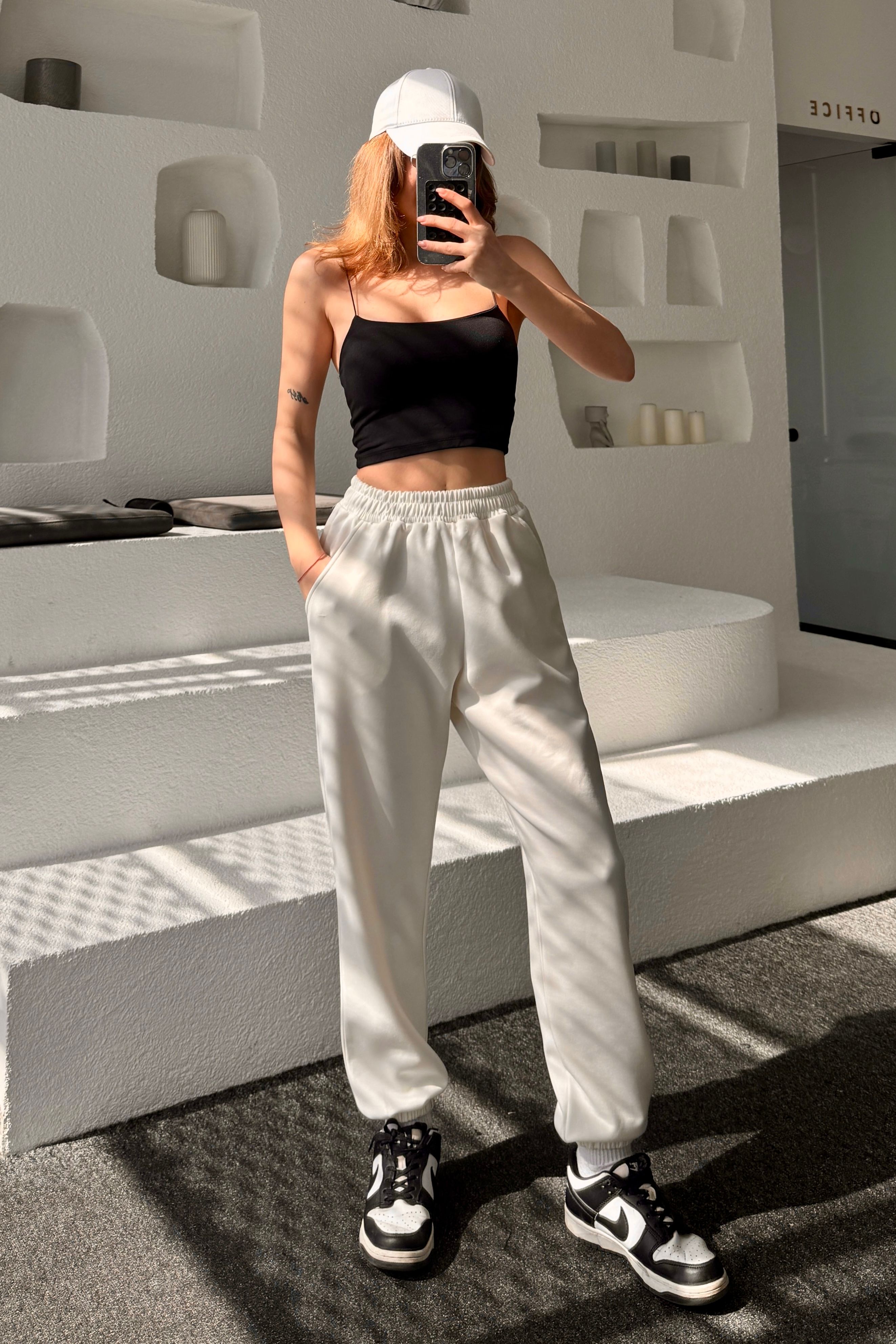 Beyaz Jogger Tekalt V3000