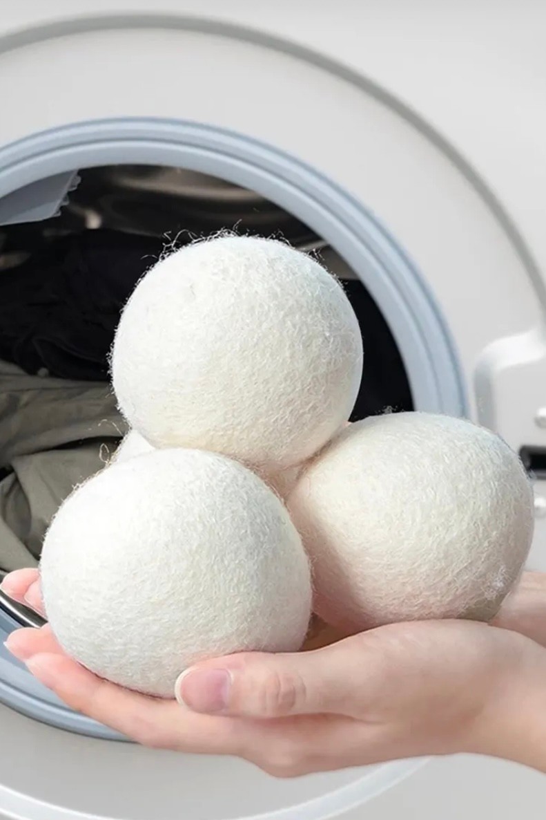 3’lü xxxl Yün Çamaşır Kurutma Makinesi Topu