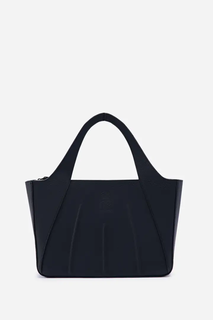 Peru Mini — Deri El Çantası — Siyah