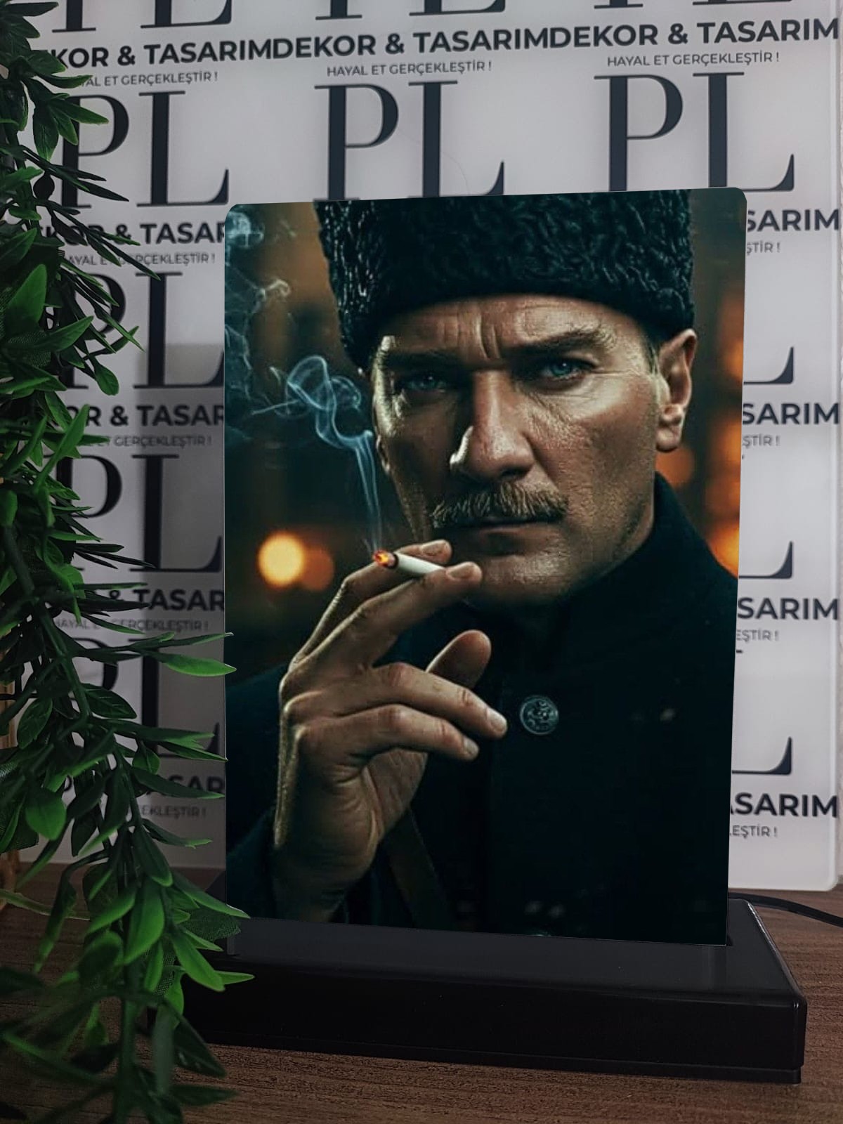 Atatürk Görselli Gece Lambası - 05
