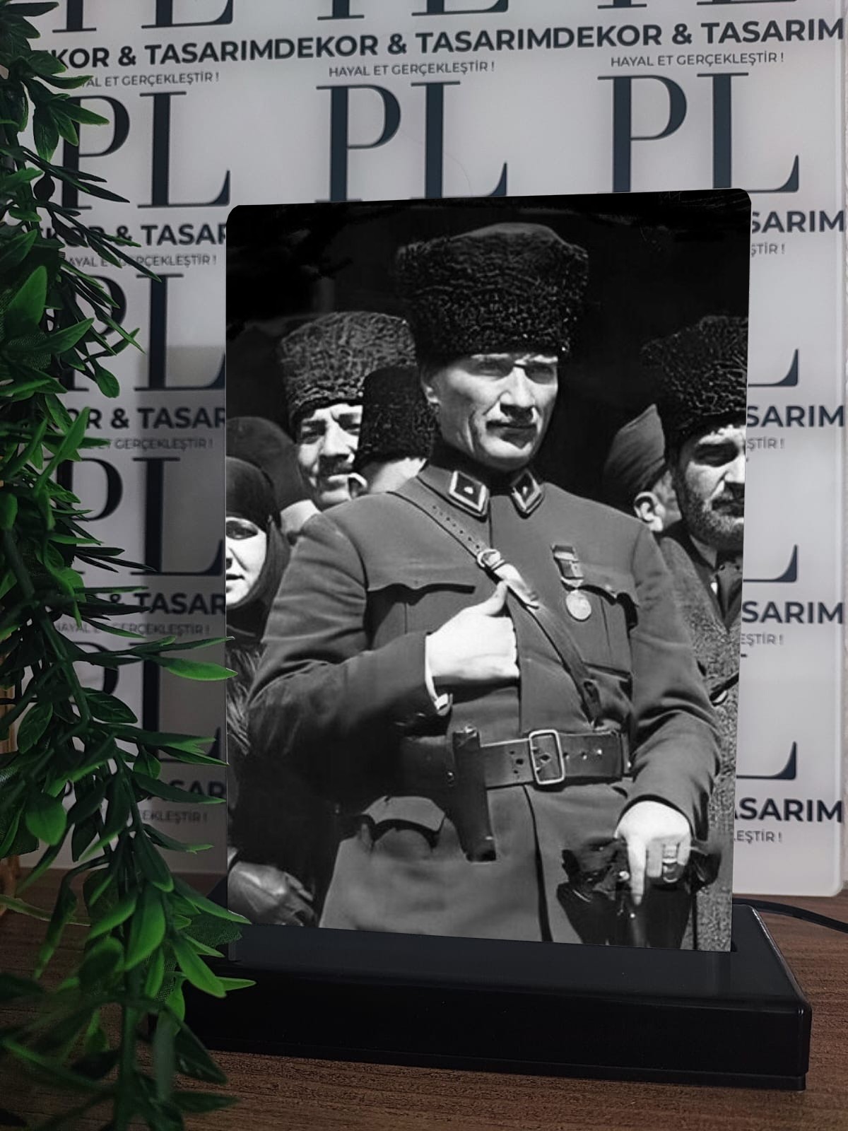 Atatürk Görselli Gece Lambası - 24