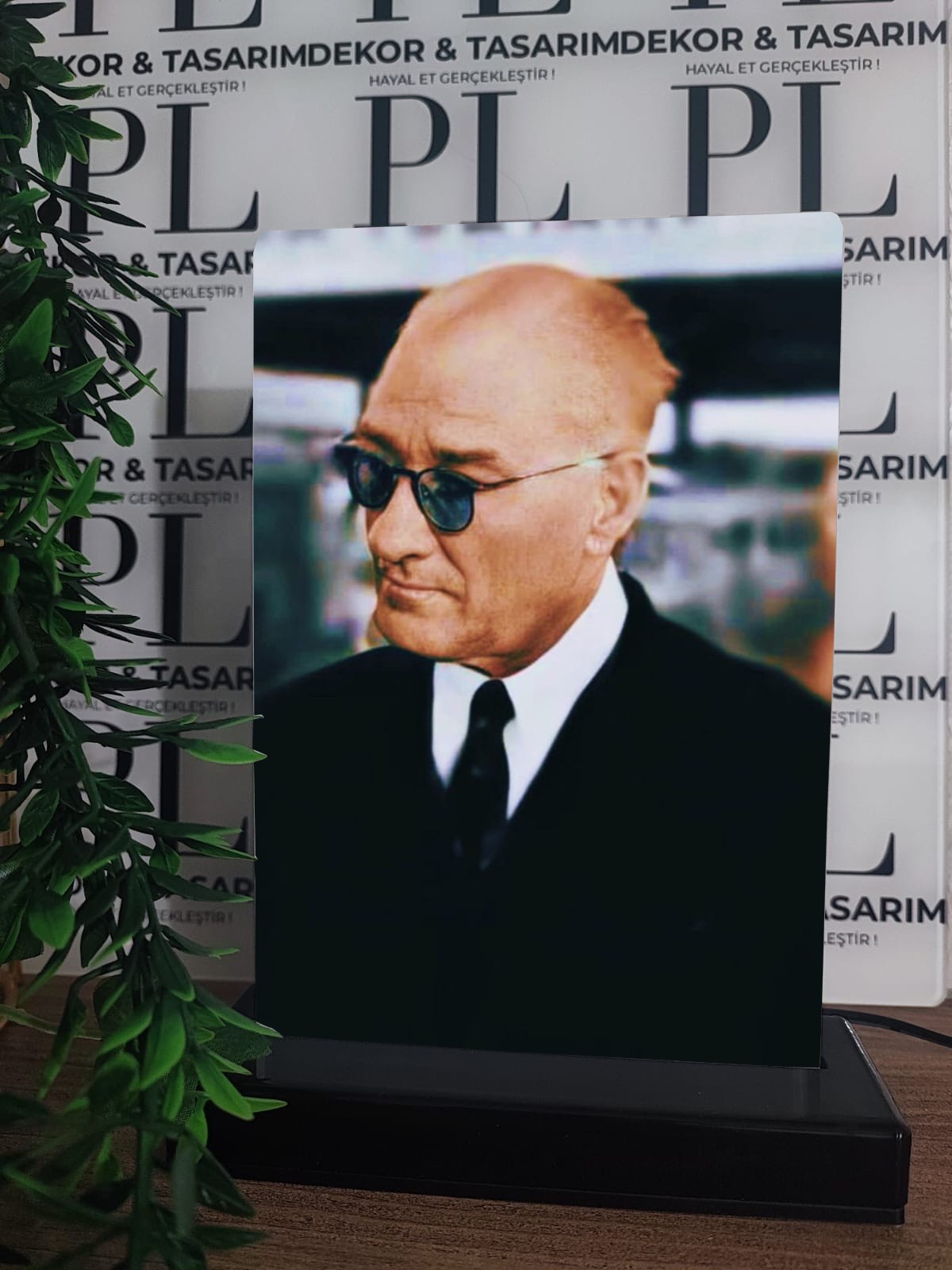 Atatürk Görselli Gece Lambası - 11