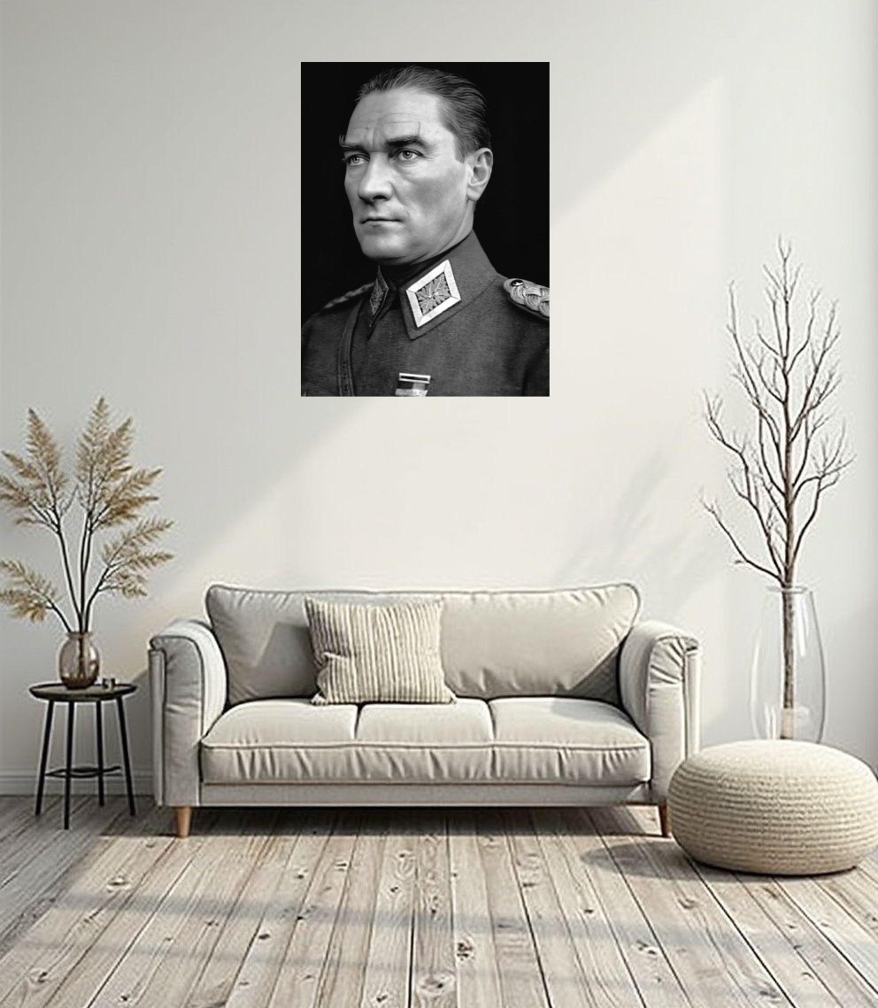 Atatürk Görselli Tablo - 14