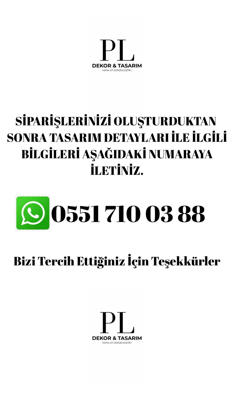 Kişiye Özel Fotoğraflı & Yazılı Dekoratif Seramik Tabak - Kadife Hediye Kutulu - 30 cm