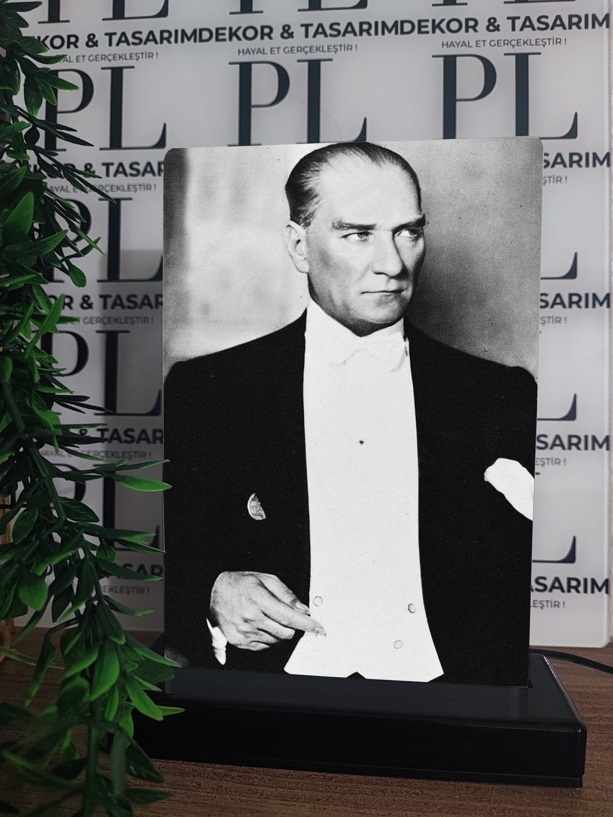 Atatürk Görselli Gece Lambası - 04