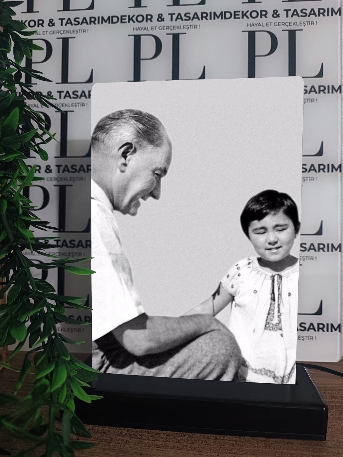 Atatürk Görselli Gece Lambası - 27