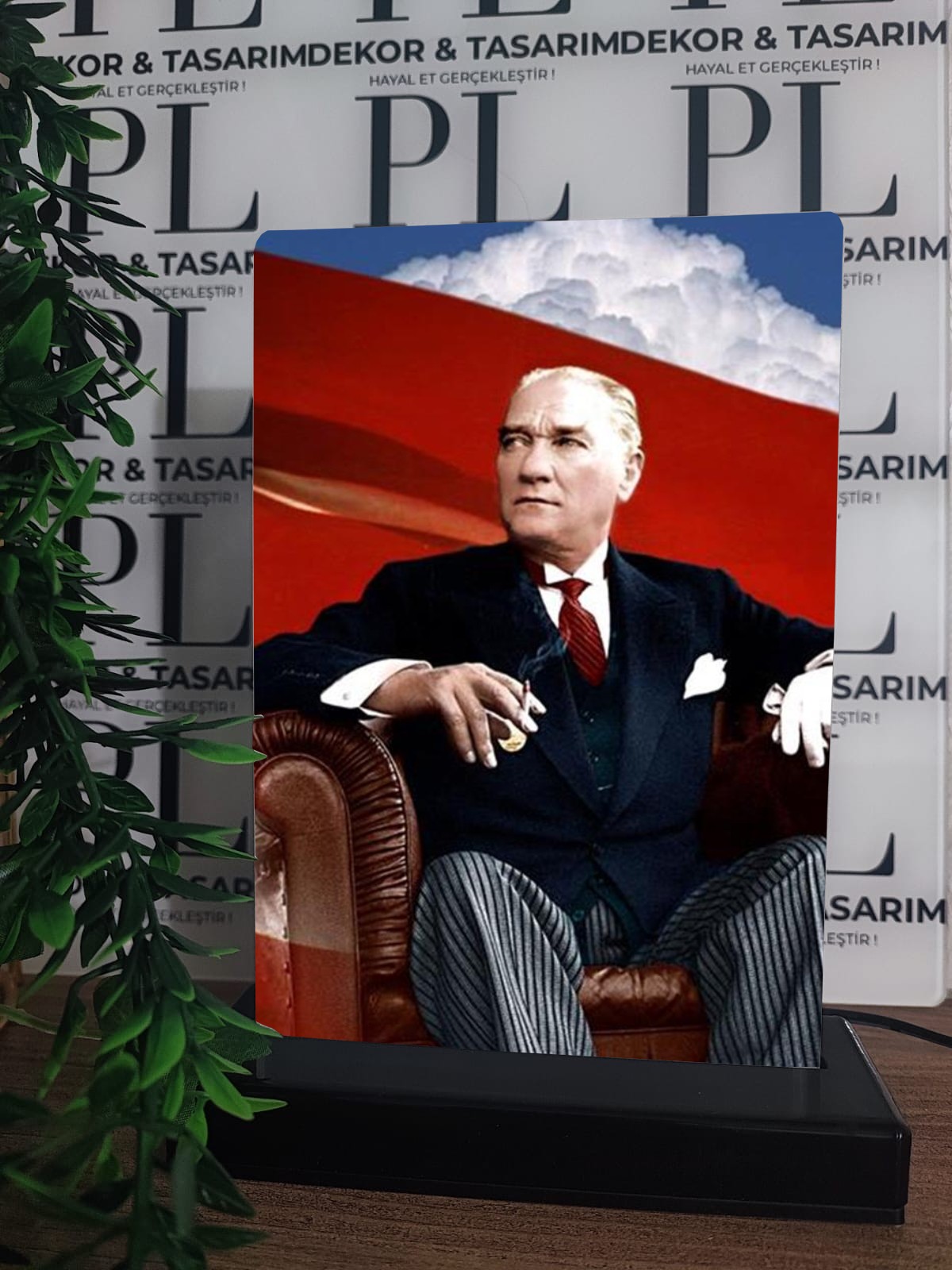 Atatürk Görselli Gece Lambası - 03