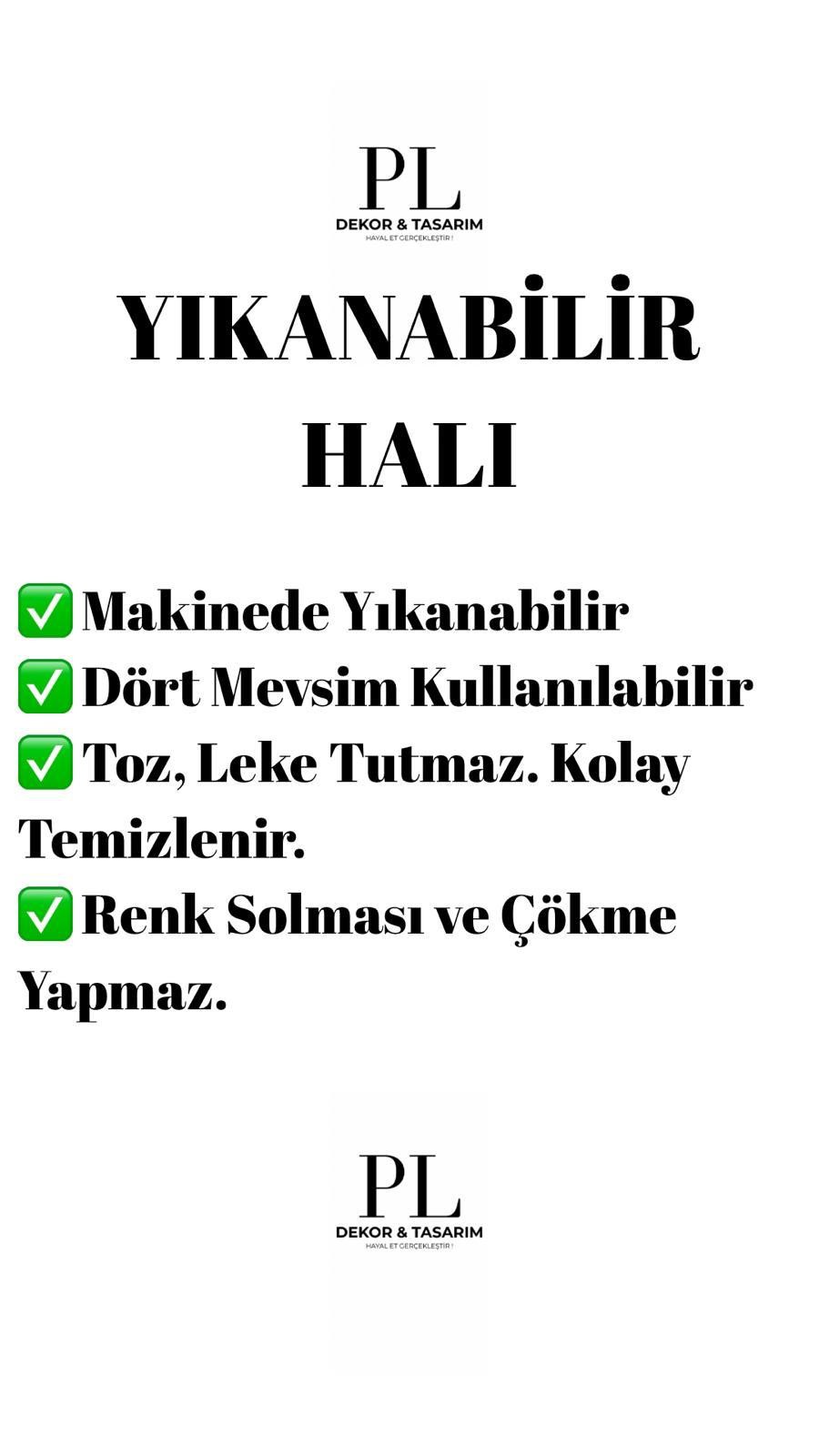 Makinada Yıkanabilir Kaymaz Tabanlı Kesme Yolluk - 07