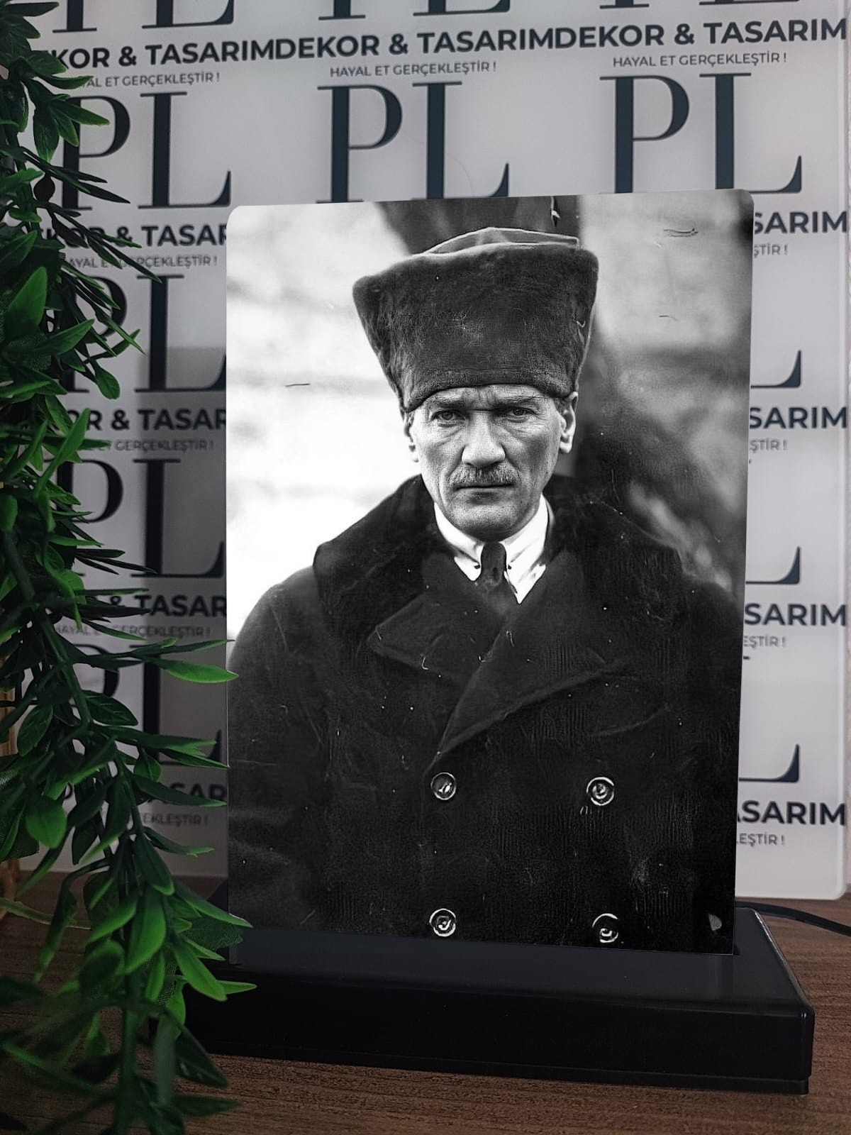 Atatürk Görselli Gece Lambası - 15