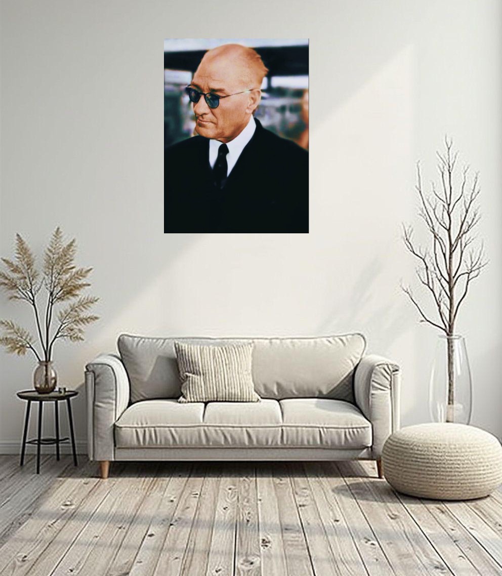 Atatürk Görselli Tablo - 04