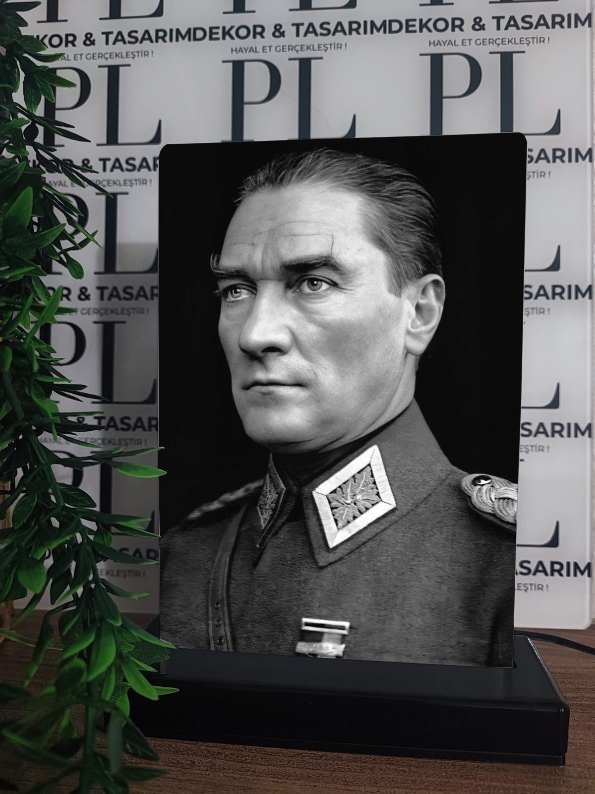 Atatürk Görselli Gece Lambası - 16