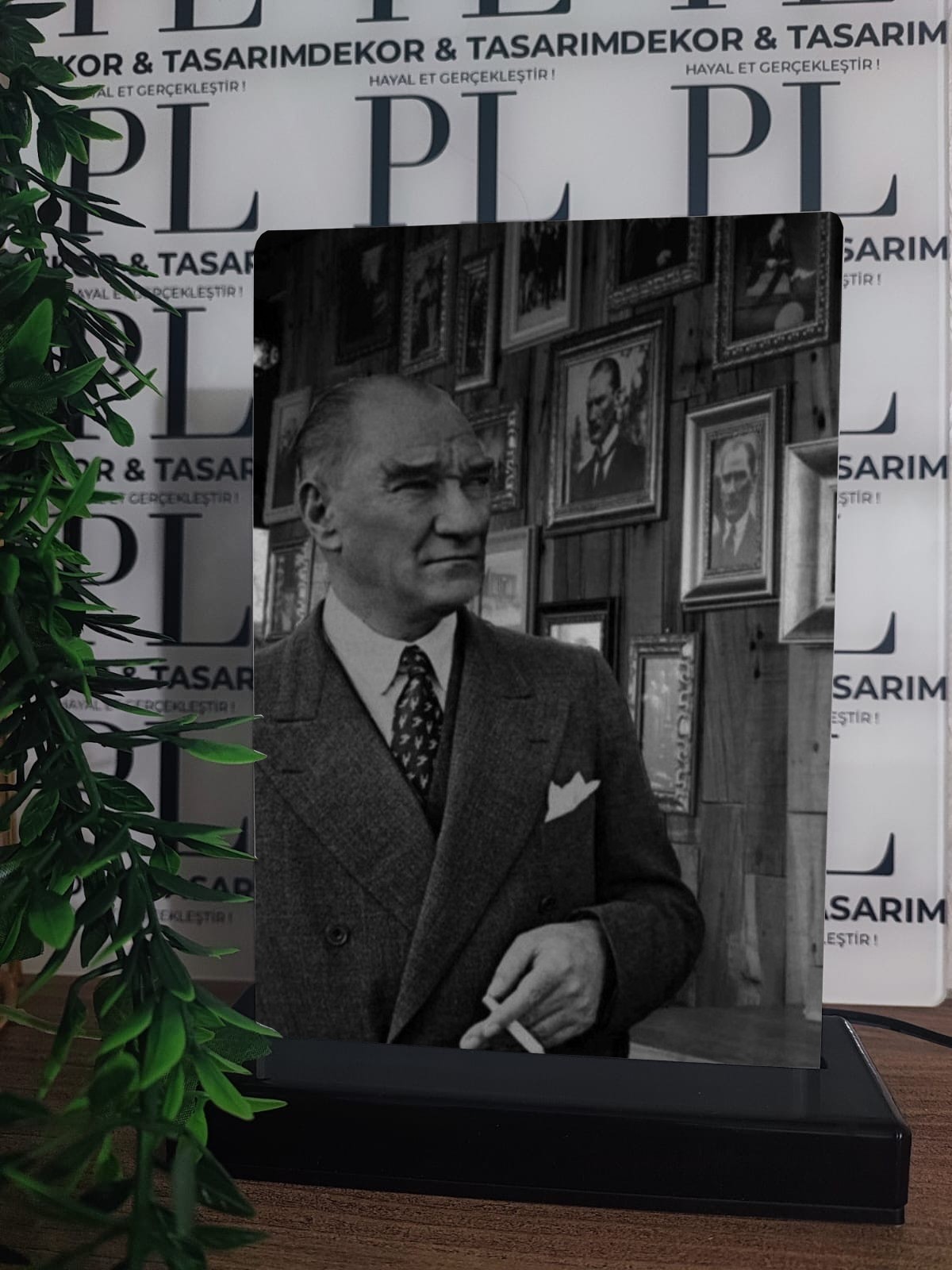 Atatürk Görselli Gece Lambası - 14