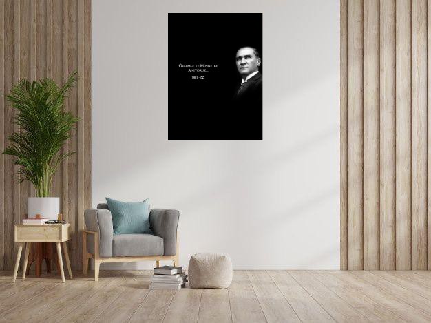 Atatürk Görselli Tablo - 27