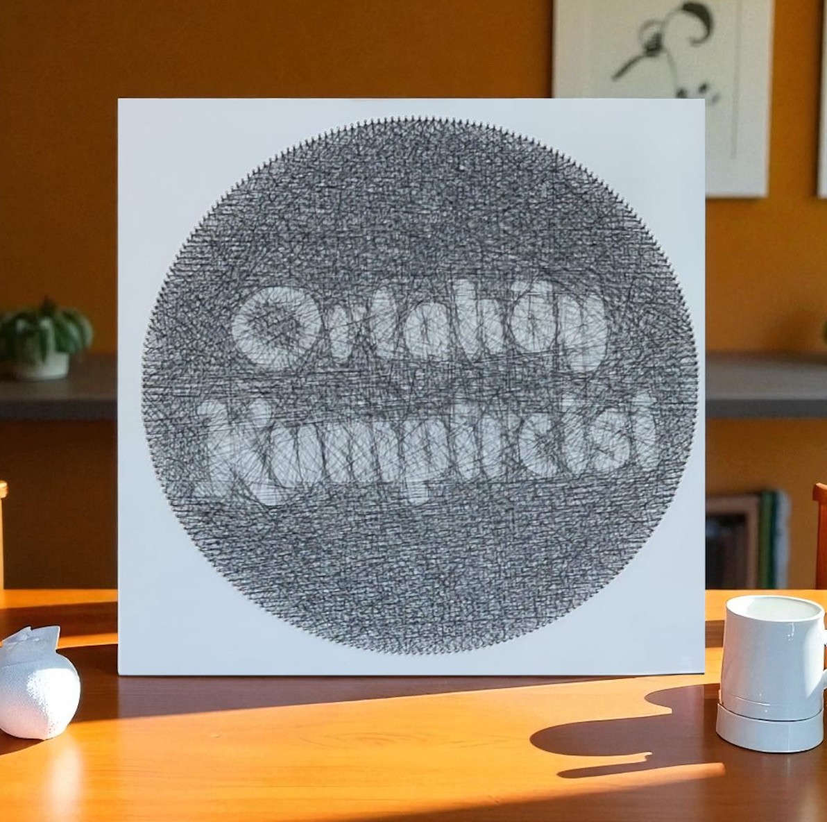 Ofis ve İşyerleriniz için String Art ile Yapılmış Muazzam Tablolar