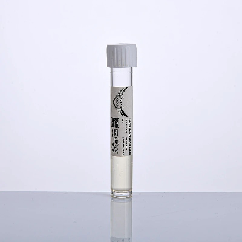 Hazır Saboraud Dextrose Tüp Besiyeri