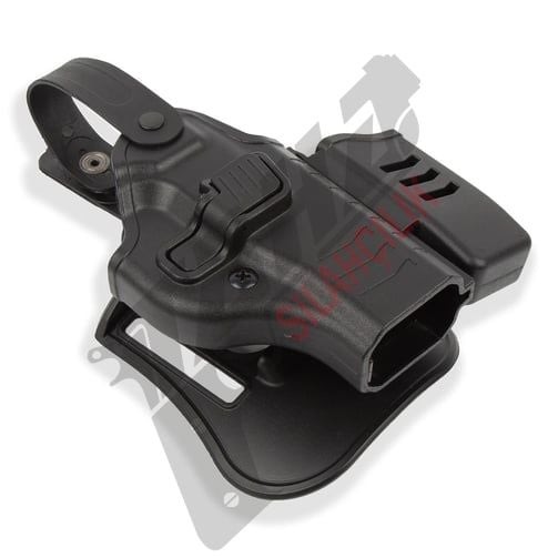 To Gun Holster Sarsılmaz SAR9 Tabanca Kılıfı Seviye 2 Önü Şarjörlüklü Siyah