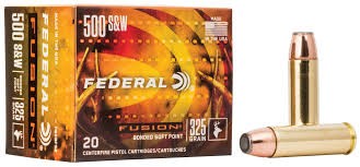 İthal Mermiler - FEDERAL-FUSION 500 S&W MAG. (SP-325 GRN) FİŞEK