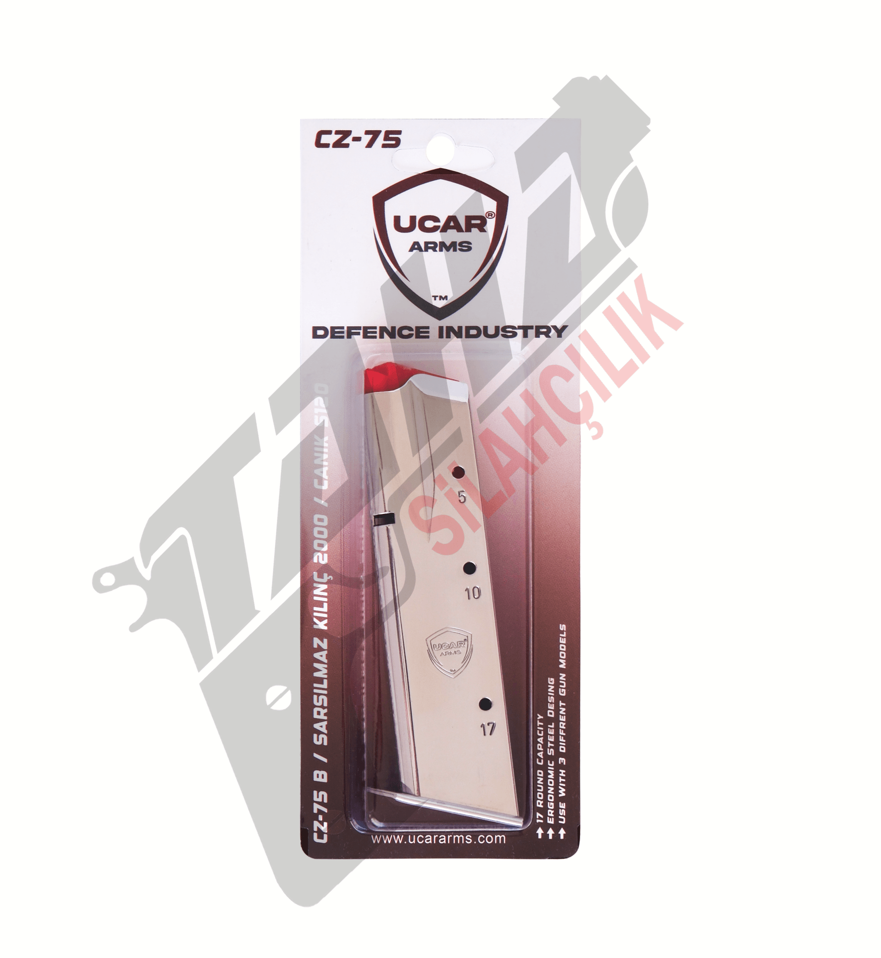 UCAR ARMS CZ 75 BEYAZ TABANCA ŞARJÖRÜ