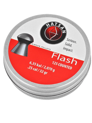 HATSAN AİRGUN PELLETS FLASH 6.35MM 125 ADET