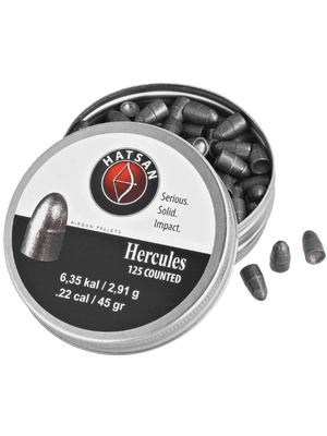 HATSAN AİRGUN PELLETS HERCULES 6.35MM 125 ADET