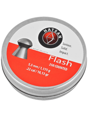 HATSAN AİRGUN PELLETS FLASH 5.5MM 250 ADET