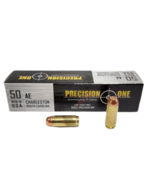 İthal Mermiler - 50 AE PRECISION1 (FMJ-300 GRN) TABANCA FİŞEĞİ