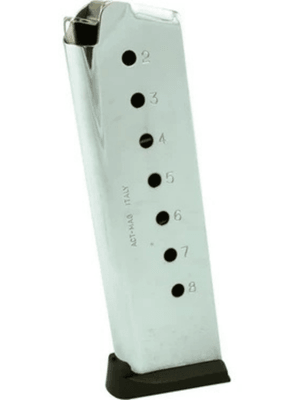 Sabatti Colt 45 cal. 8+1 (Krom) Tabanca Şarjörü
