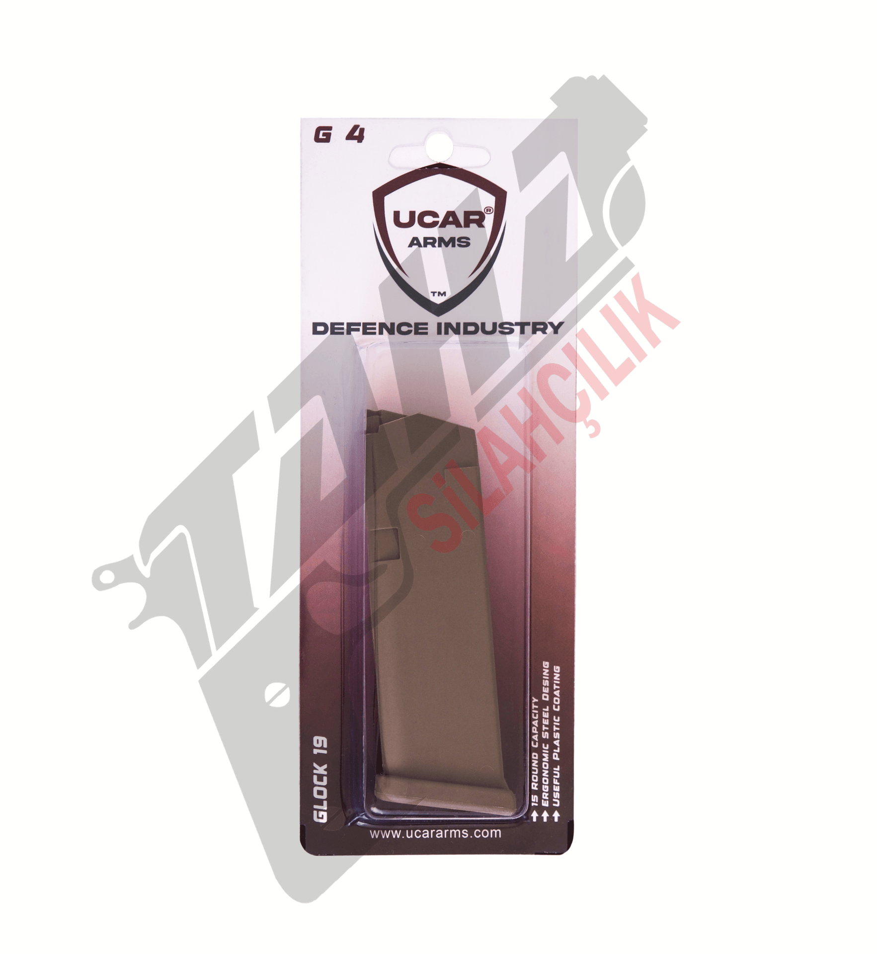 UCUCAR ARMS GLOCK 19 ÇÖL TABANCA ŞARJÖRÜ