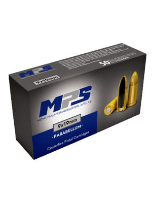 Yerli Mermi - 9X19 MM MPS PARABELLUM TABANCA FİŞEĞİ