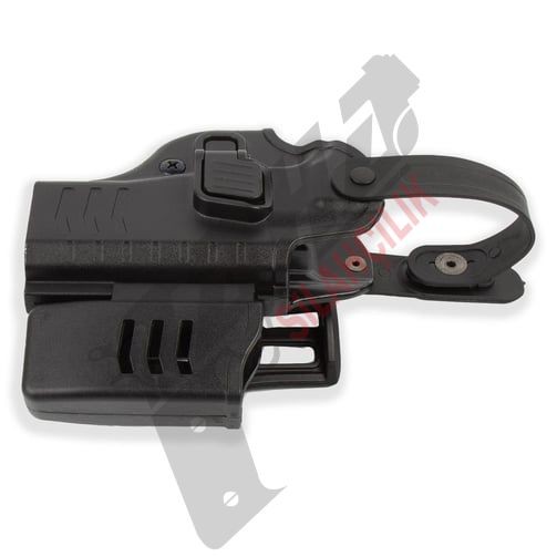 To Gun Holster Sarsılmaz SAR9 Tabanca Kılıfı Seviye 2 Önü Şarjörlüklü Siyah