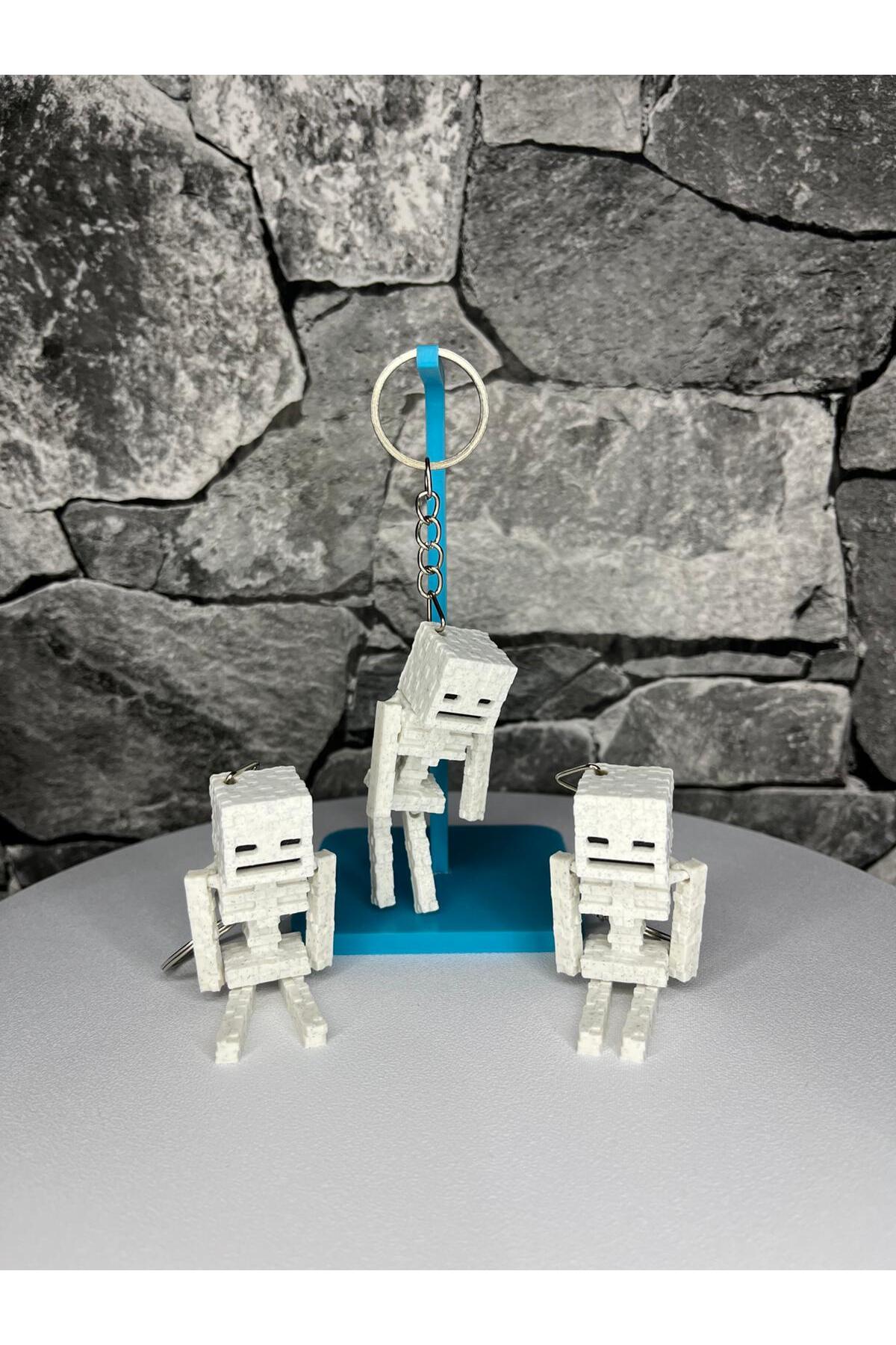 Minecraft İskelet Anahtarlık