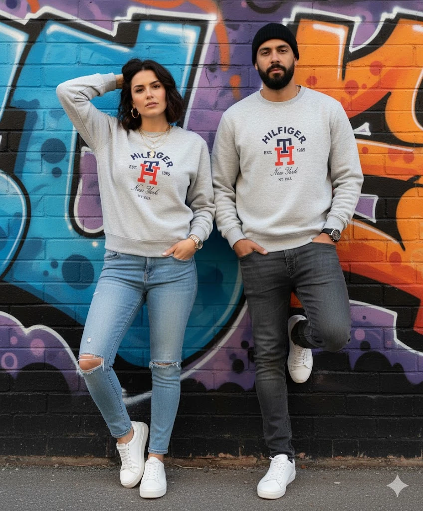 KIŞLIK ŞARDONLU YETİŞKİN SWEATSHIRT