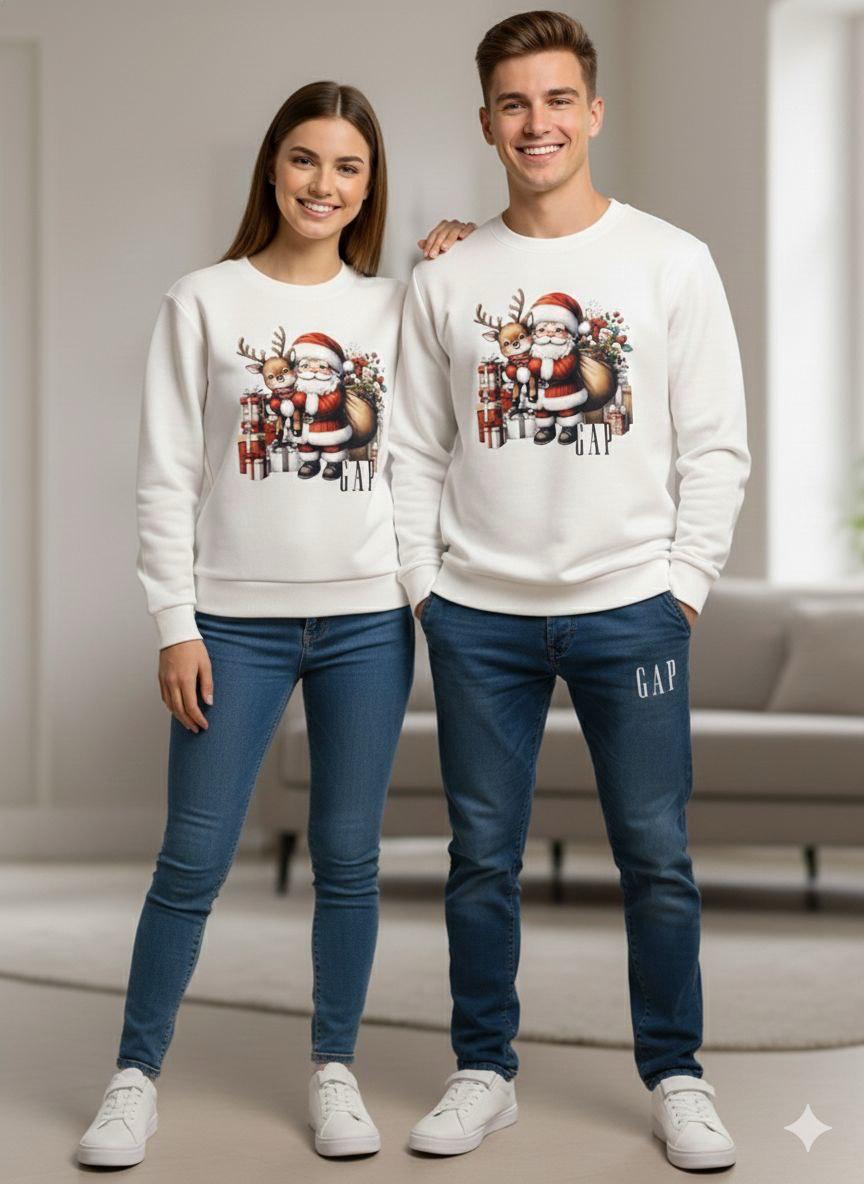 KIŞLIK ŞARDONLU YETİŞKİN SWEATSHIRT