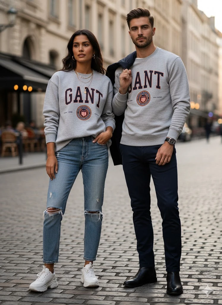 KIŞLIK ŞARDONLU YETİŞKİN SWEATSHIRT