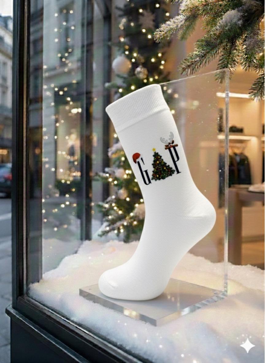 YILBAŞI TEMALI ÇORAP