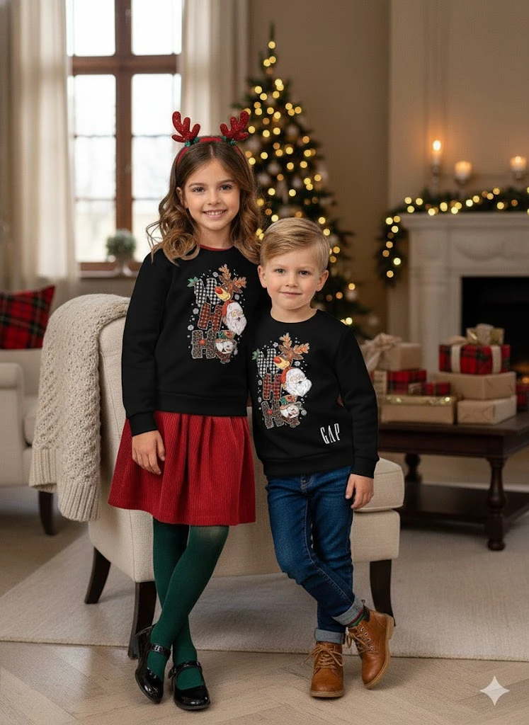 KIŞLIK ŞARDONLU ÇOCUK SWEATSHIRT