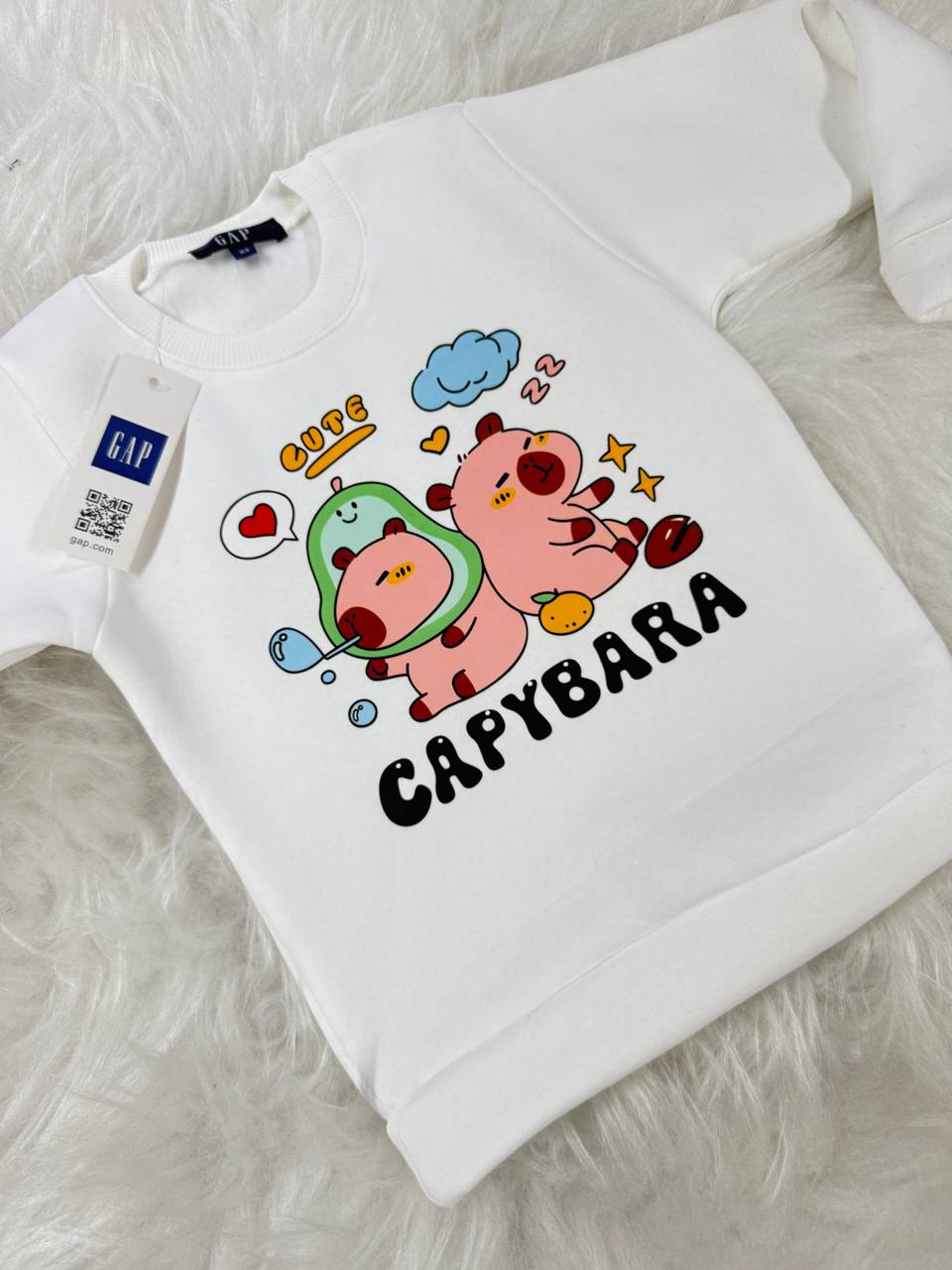 Capybara kışlık çocuk takımı