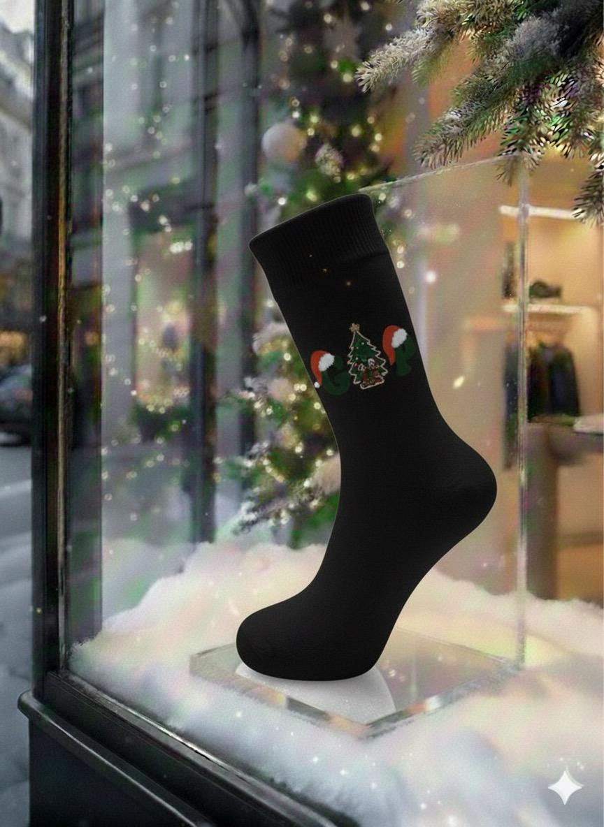 YILBAŞI TEMALI ÇORAP