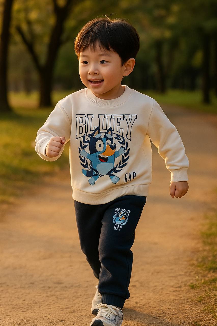 BLUEY KIŞLIK ŞARDONLU TAKIM