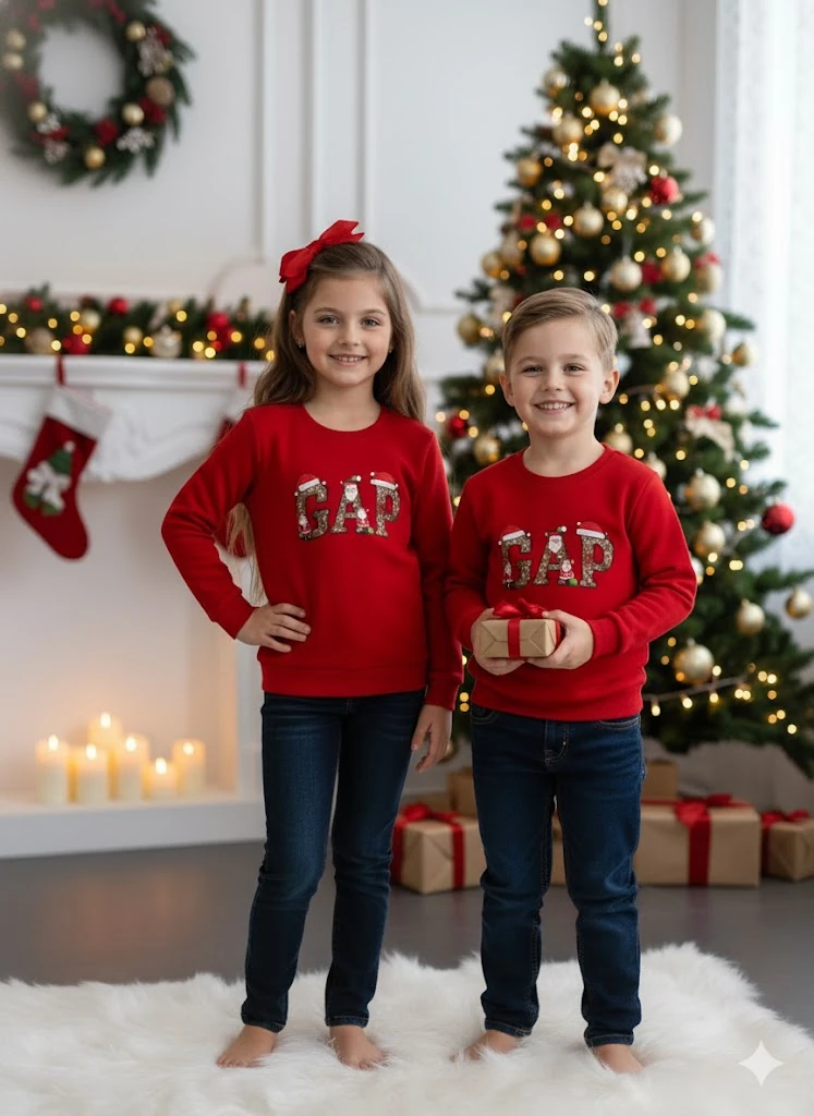 KIŞLIK ŞARDONLU ÇOCUK SWEATSHIRT