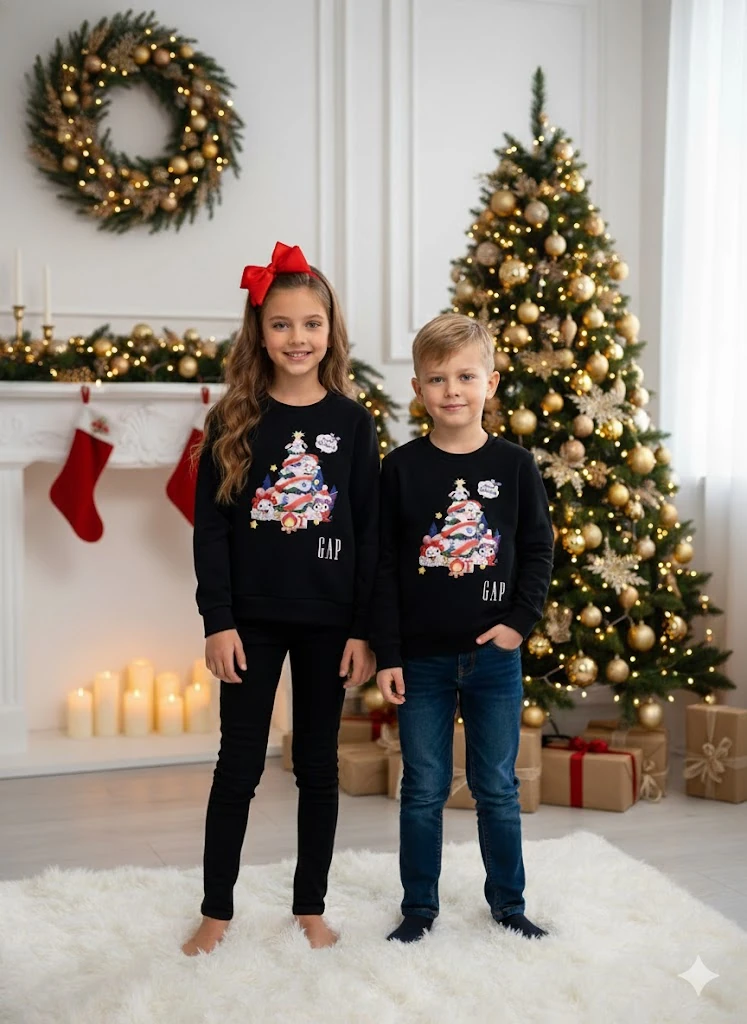 KIŞLIK ŞARDONLU ÇOCUK SWEATSHIRT