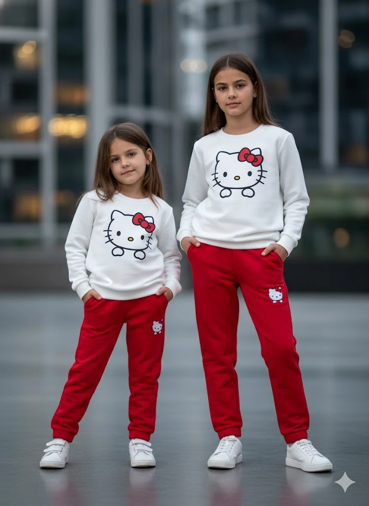 KIŞLIK ŞARDONLU ÇOCUK TAKIMI