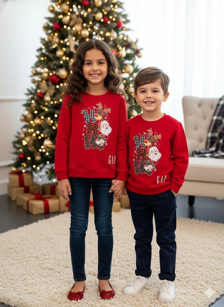 KIŞLIK ŞARDONLU ÇOCUK SWEATSHIRT