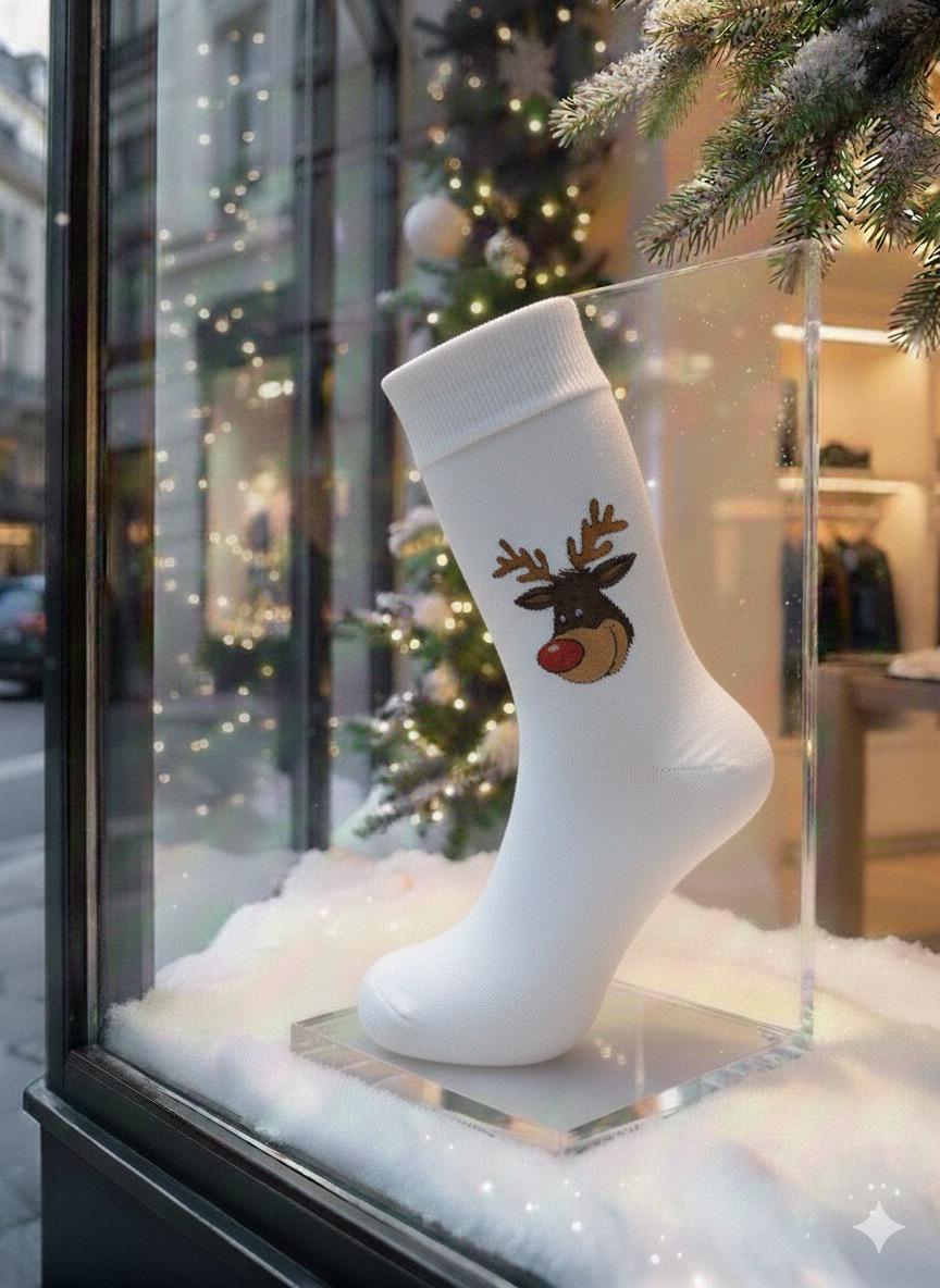 YILBAŞI TEMALI ÇORAP