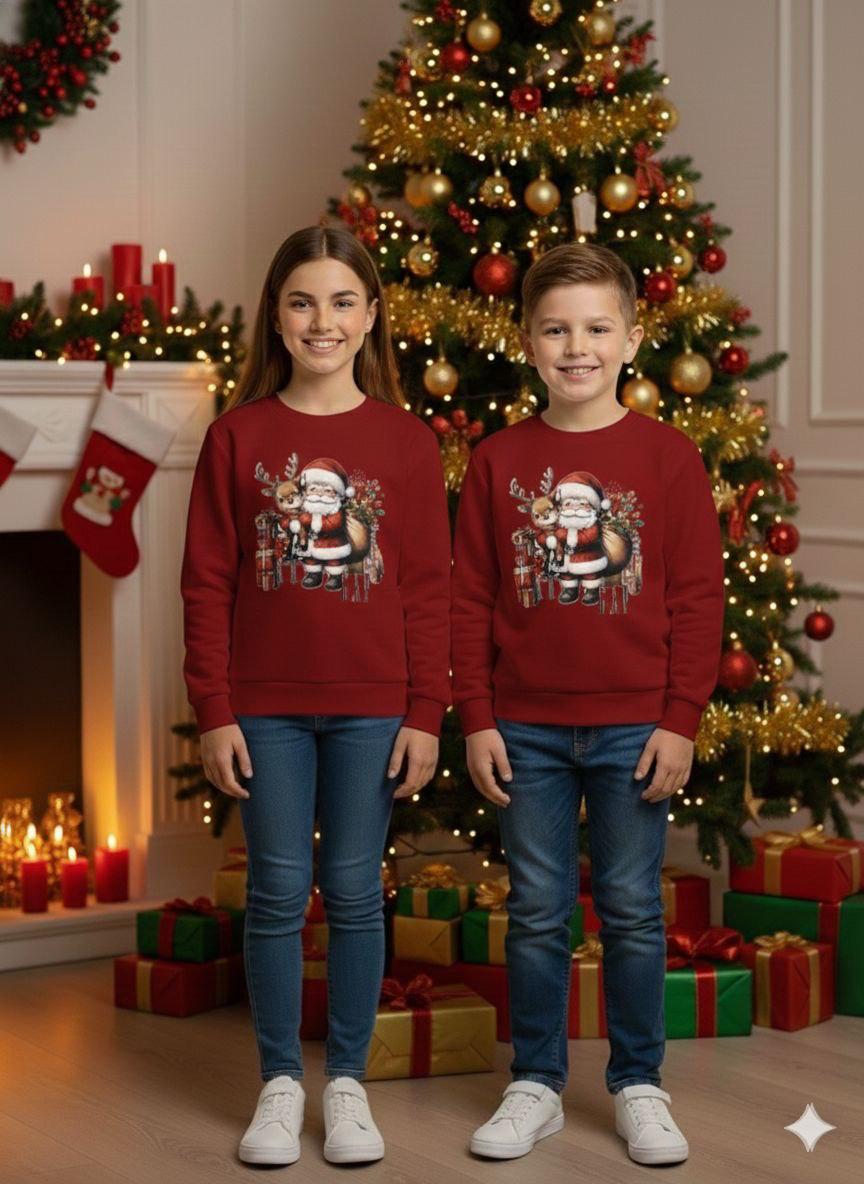 KIŞLIK ŞARDONLU ÇOCUK SWEATSHIRT