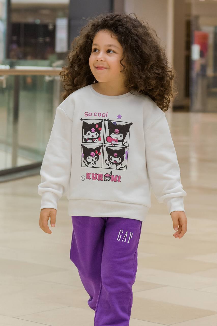 KROMİ KIŞLIK ŞARDONLU PAMUK TAKIM