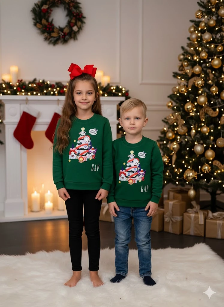 KIŞLIK ŞARDONLU ÇOCUK SWEATSHIRT