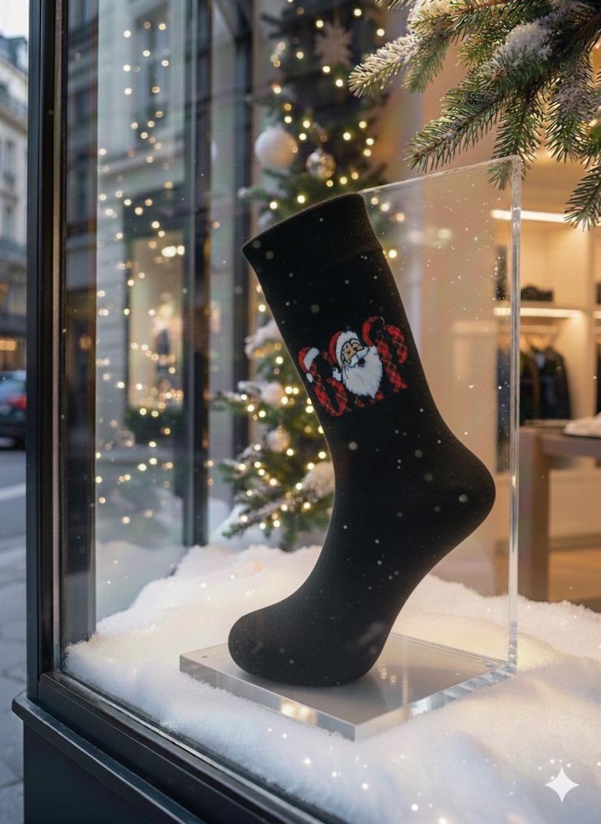 YILBAŞI TEMALI ÇORAP