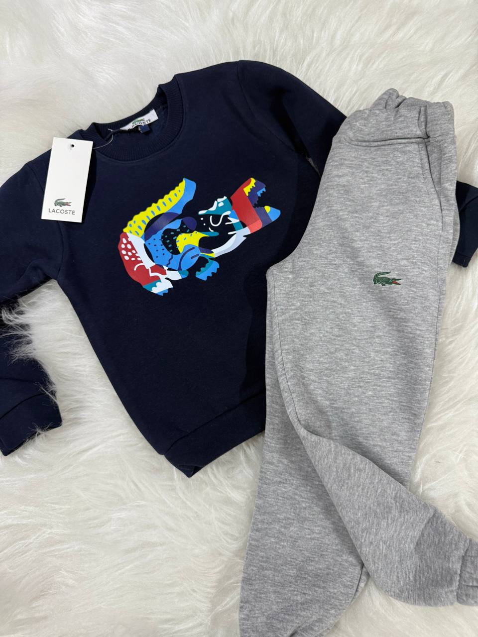 LACOSTE KIŞLIK ŞARDONLU TAKIM